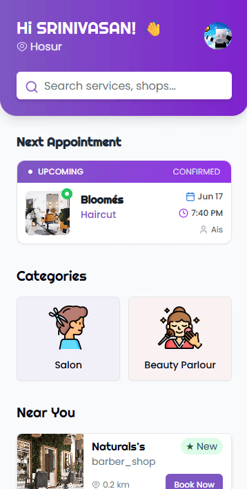 Mobile UI